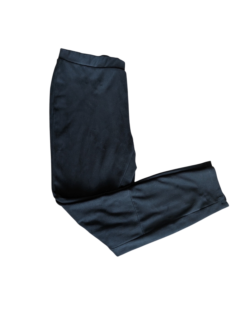 Women's Icone By Exclusivite Simons Black Velvet Dress Pants- Size X-Large